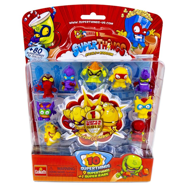 Superzings Blister 10 Figuritas Serie 1-1