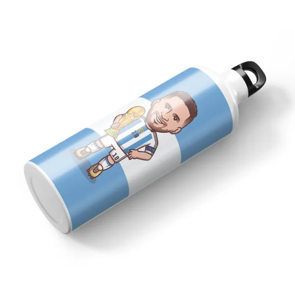Botella De Agua Messi 600 ml-1