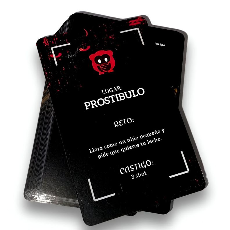 Juego Chupilca Charadas (+18)