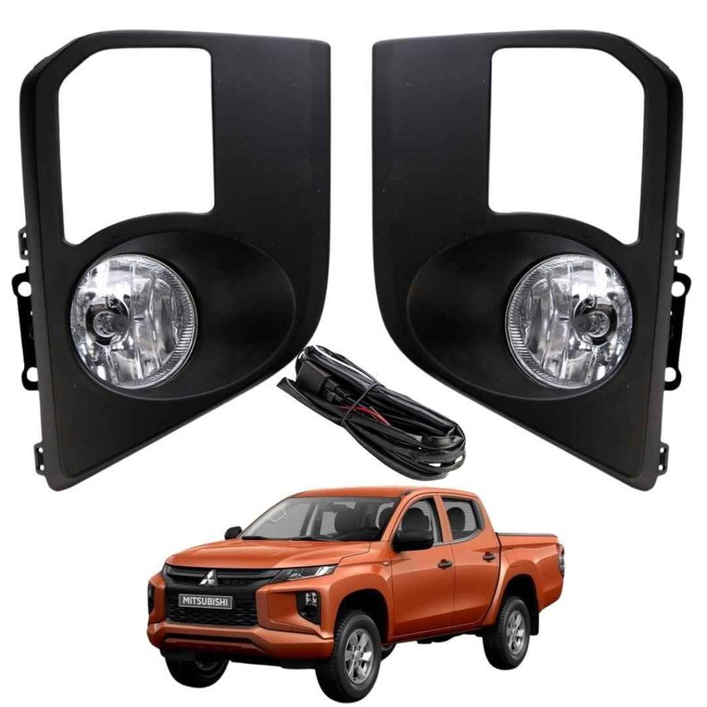 Kit Neblineros Mitsubishi L200 Work 2019 – 2023 Black-0
