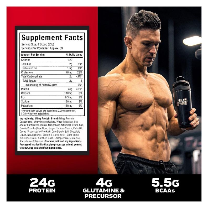 Muscletech Proteina Nitro Tech 100% Whey Gold 5 Lbs Vanilla-5