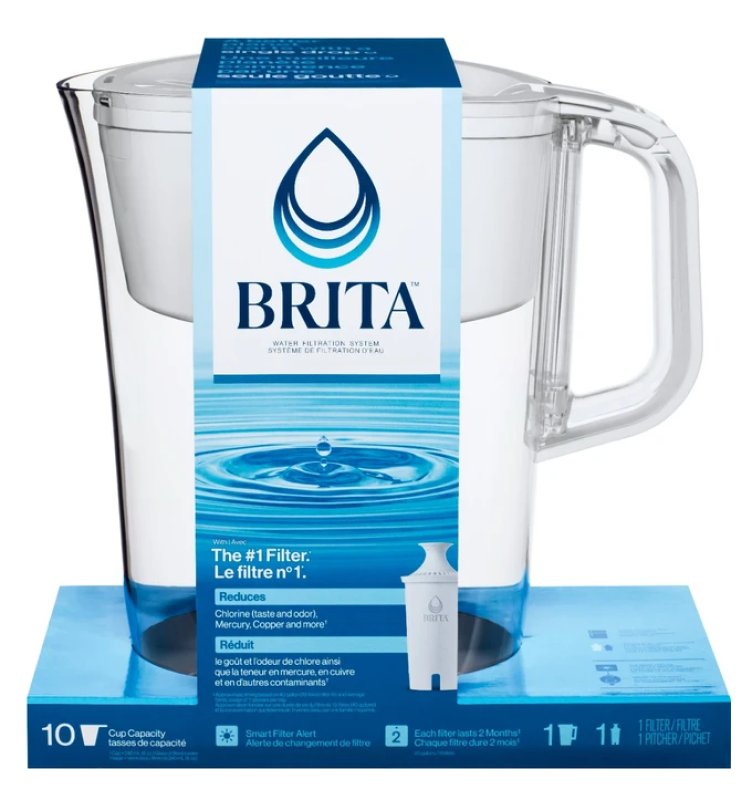 Brita Sistema Purificador De Agua Jarro Tahoe Pitcher 2.4 Lt-0