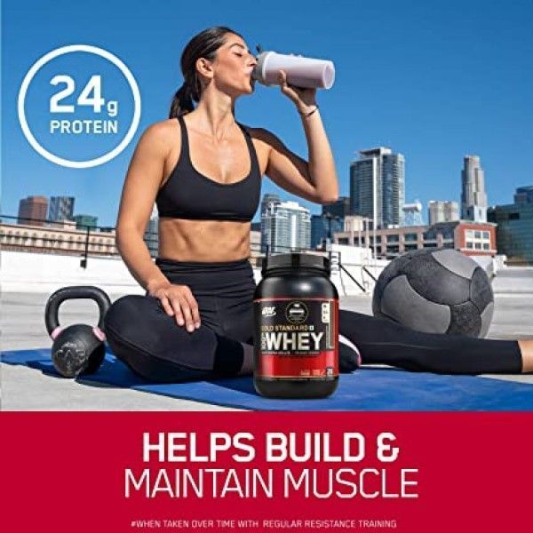 On 100% Whey Protein Gold Standard 4,65 Lbs Cookies & Cream-1