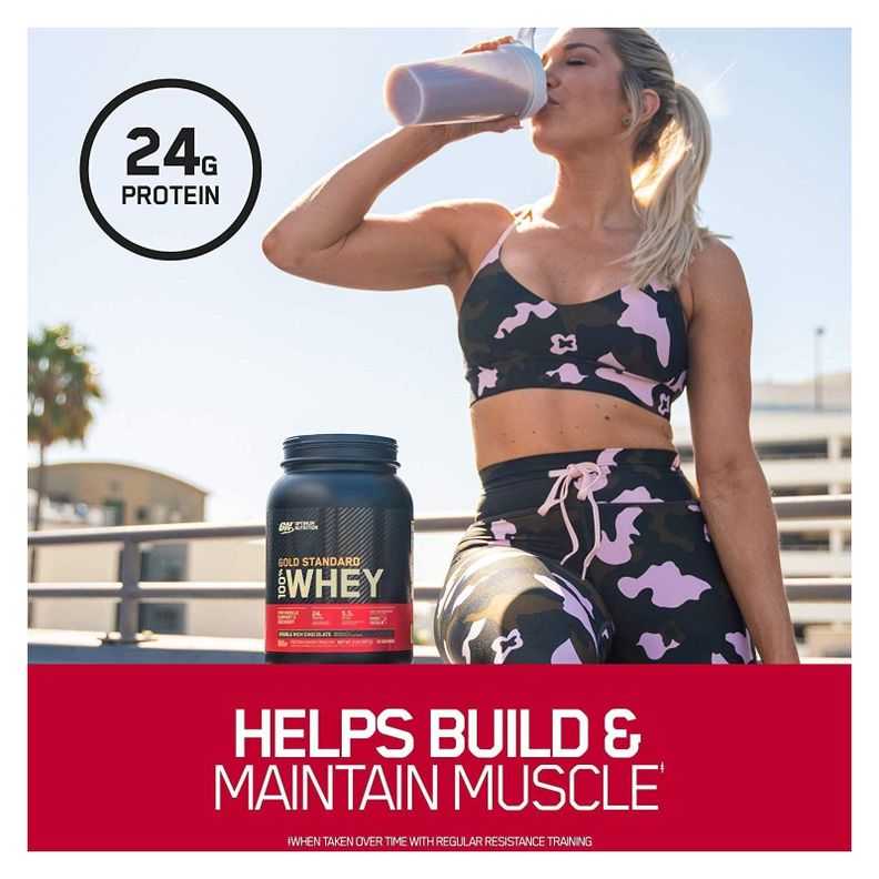 On 100% Whey Protein Gold Standard 4,65 Lbs Cookies & Cream-4