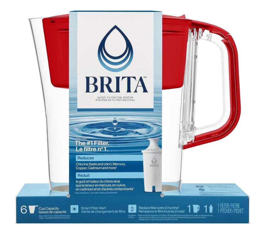 Brita Sistema Purificador Agua Jarro Geyser + Pack 3 Filtros-1