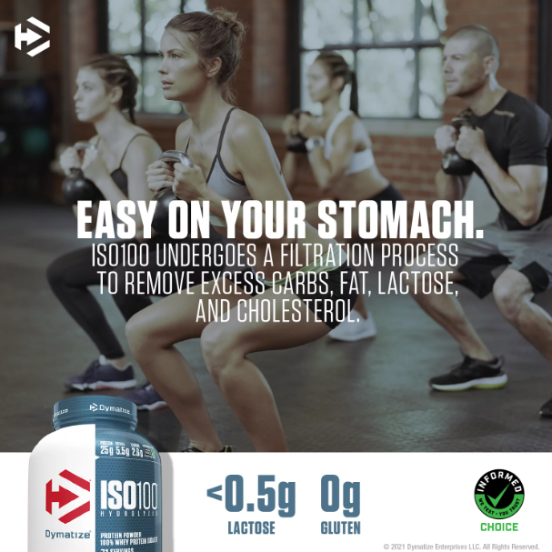Dymatize Proteina Iso 100 Whey Protein Isolate 5 Lbs Cookies-3