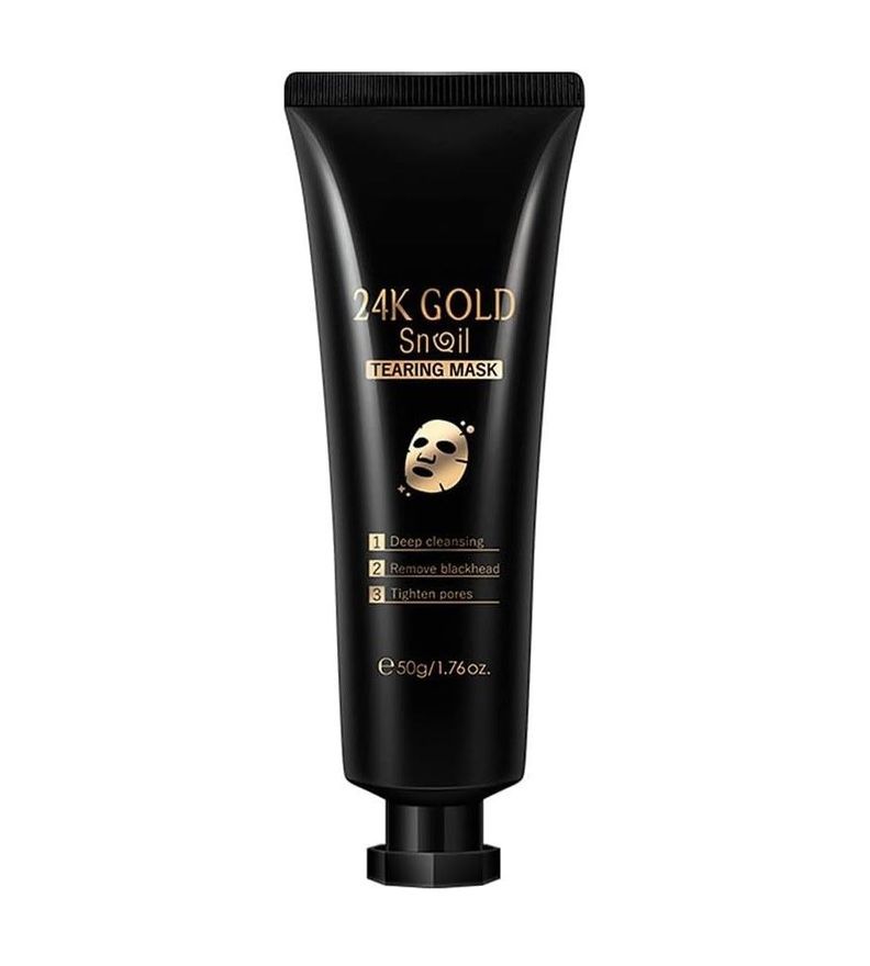 Mascara De Oro 24k Gold Snail Tratamiento Rostro Exfoliante-0