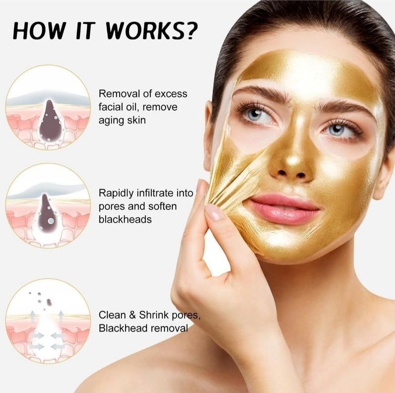 Mascara De Oro 24k Gold Snail Tratamiento Rostro Exfoliante-3