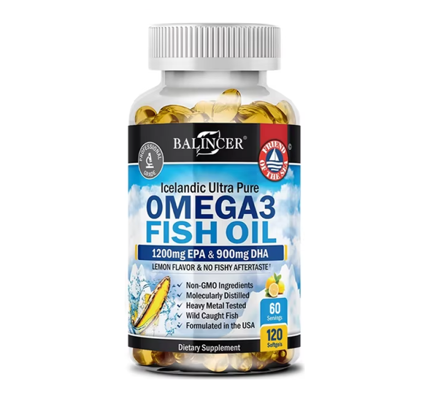 Balincer Icelandic Fish Oil 2250mg Omega 3 Epa/dha 120 Gel-0