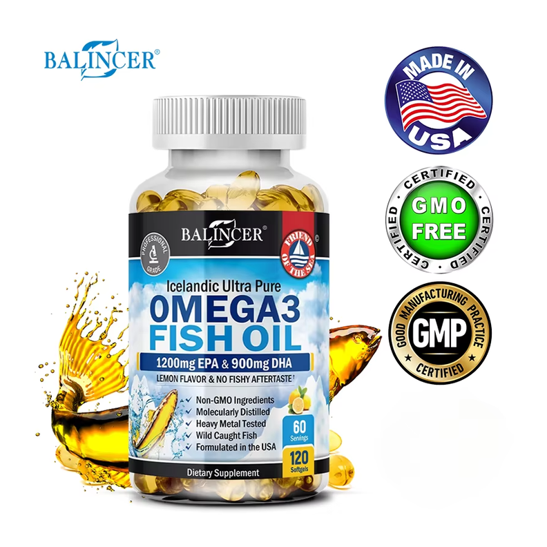Balincer Icelandic Fish Oil 2250mg Omega 3 Epa/dha 120 Gel-2