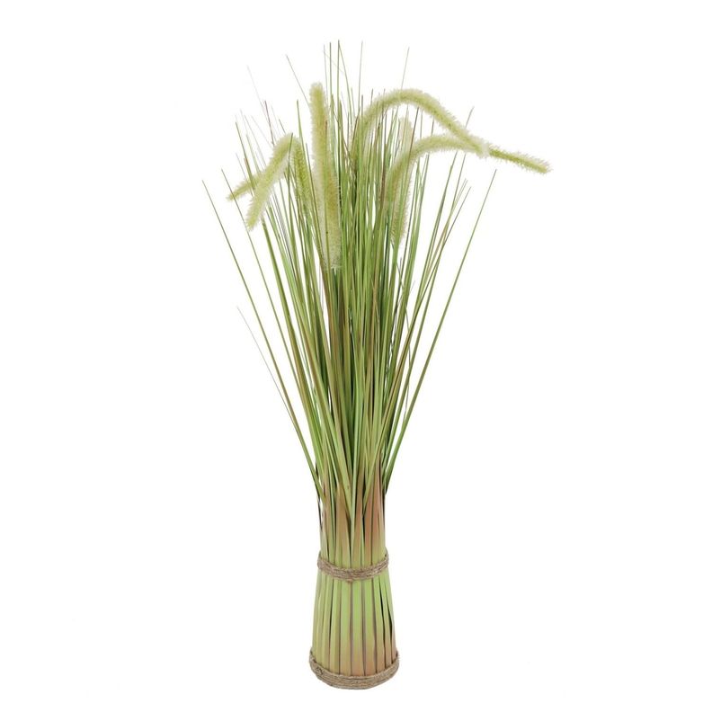 Planta artificial Grass Con Cuerda De Lino 70 Cm-0