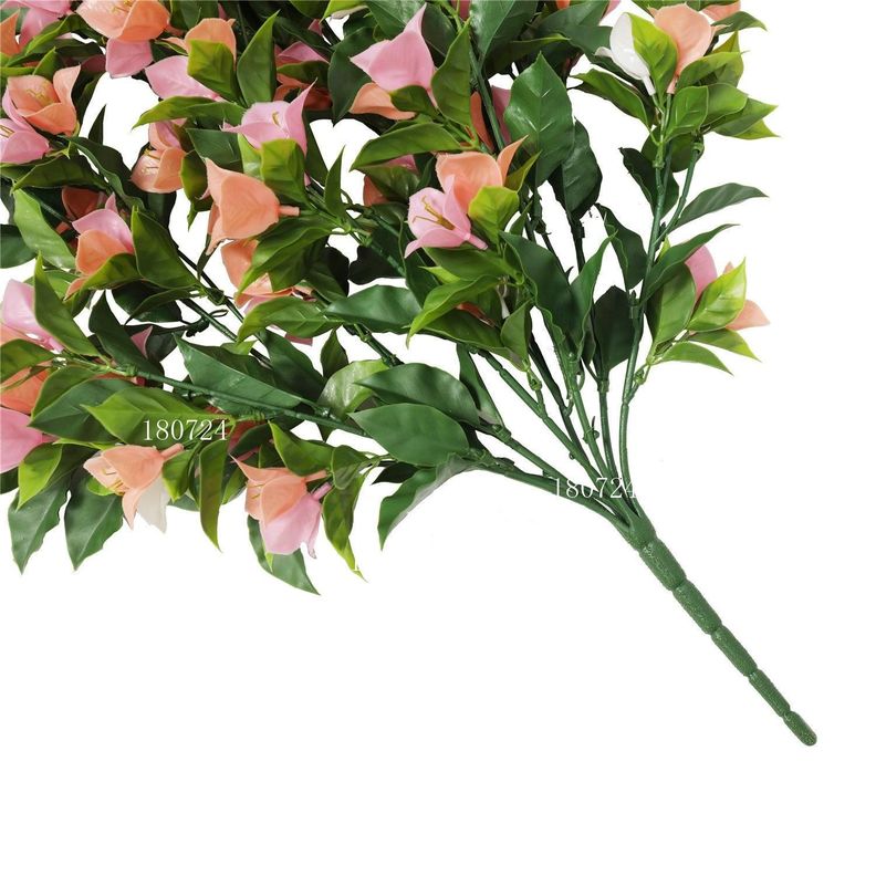Planta Colgante Artificial Gardenia 90 CM Rosa-4