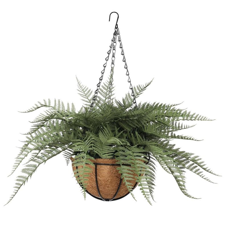 Planta Colgante Artificial Helecho Sabina 55 CM-0