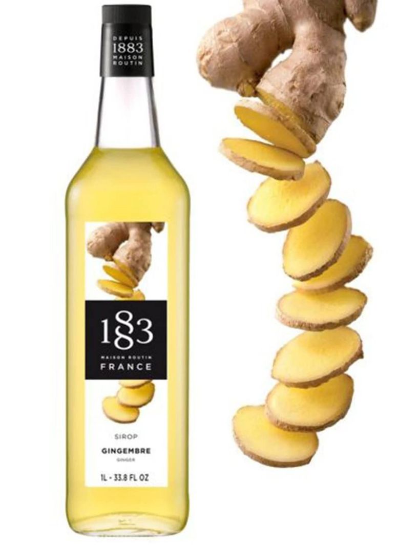 JARABE SIRUP JENGIBRE GINGER 1883 MAISON ROUTIN FRANCES SYRUP 1L-0