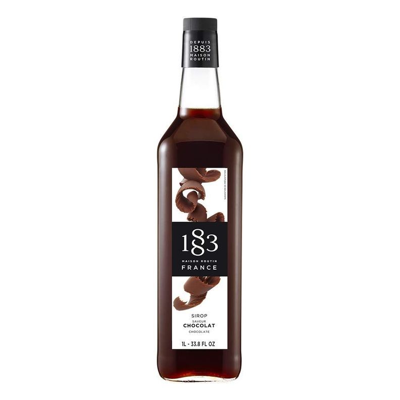 JARABE SIRUP CHOCOLATE 1883 MAISON ROUTIN FRANCES SYRUP 1L-0