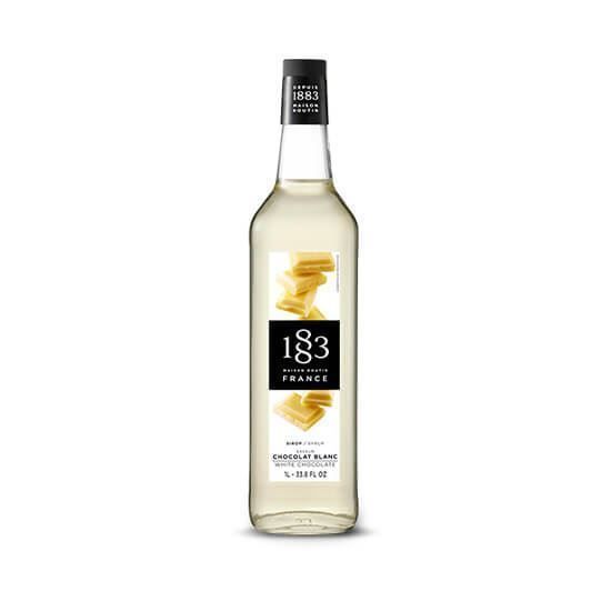 JARABE SIRUP CHOCOLATE BLANCO 1883 MAISON ROUTIN FRANCES SYRUP 1L-0