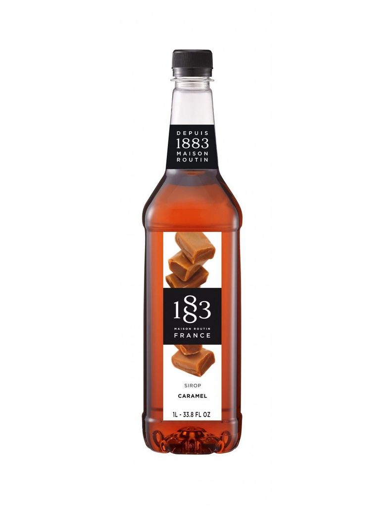 JARABE SIRUP CARAMELO SALADO  1883 MAISON ROUTIN FRANCES SYRUP 1L-0