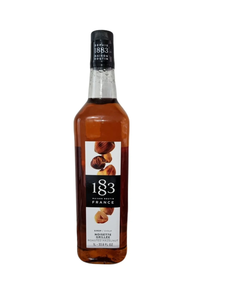 JARABE SIRUP AVELLANA HALZENUT  1883 MAISON ROUTIN FRANCES SYRUP 1L-0