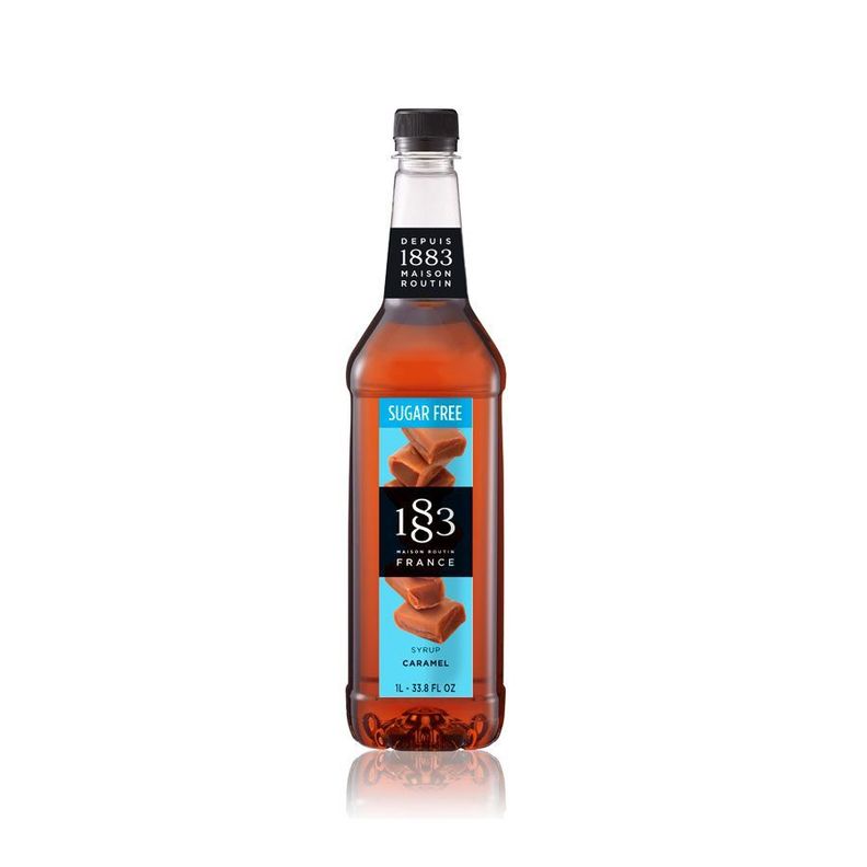 JARABE SIRUP CARAMELO SIN AZUCAR  1883 MAISON ROUTIN FRANCES SYRUP 1L-0