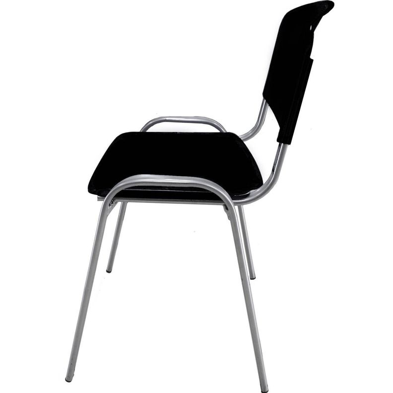 Silla iso polipropileno negro 83x46x46 cm-3