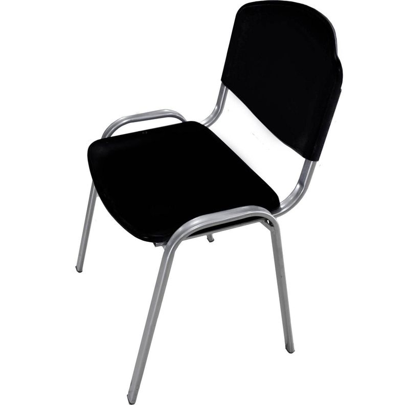 Silla iso polipropileno negro 83x46x46 cm-4
