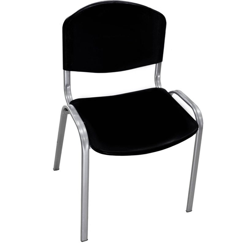 Silla iso polipropileno negro 83x46x46 cm-1