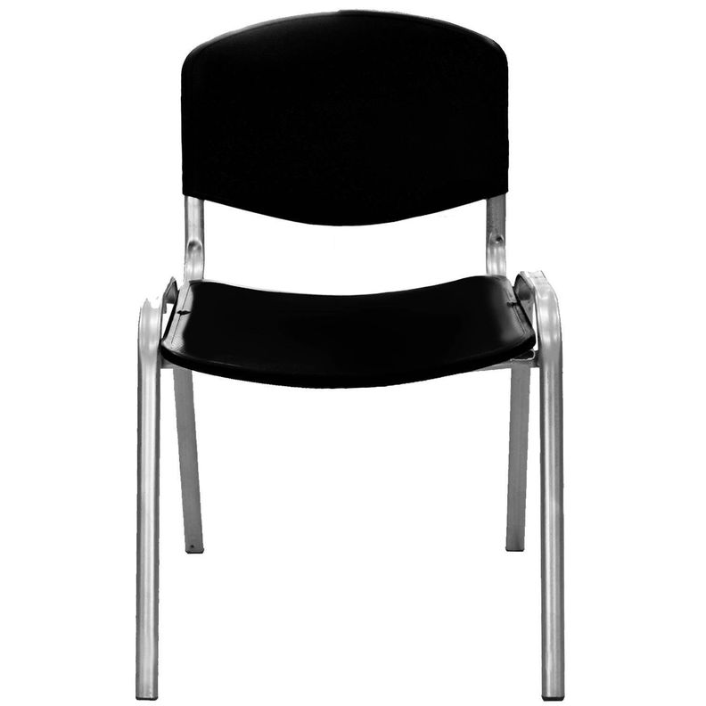 Silla iso polipropileno negro 83x46x46 cm-0