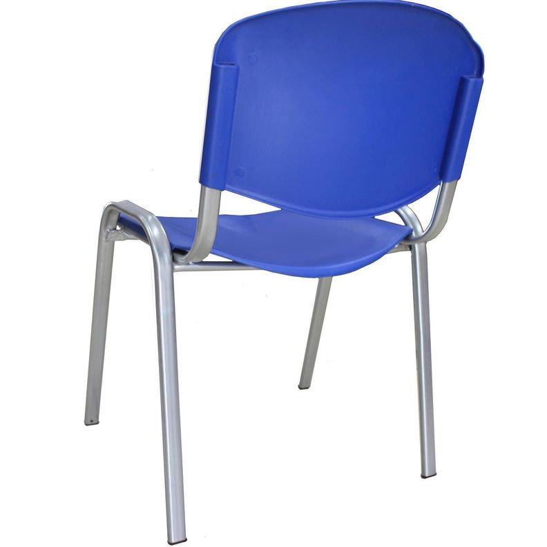 Silla iso polipropileno azul 83x46x46 cm-4