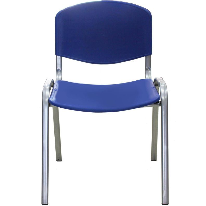 Silla iso polipropileno azul 83x46x46 cm-0