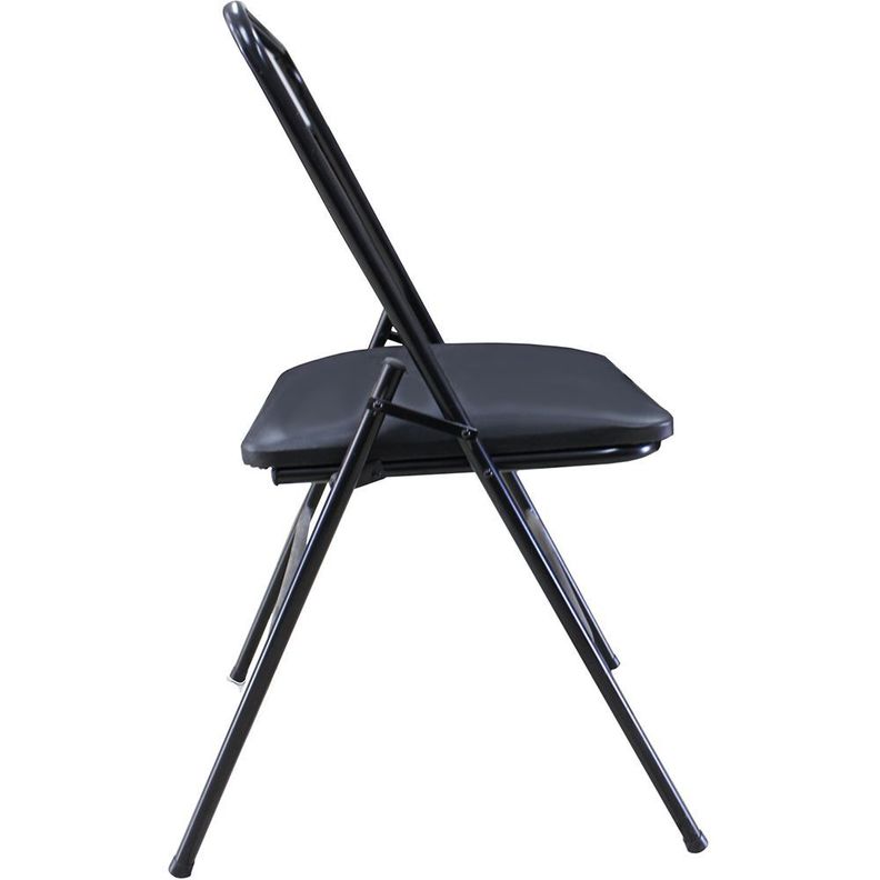 Silla yoga negro 80x47x42 cm-3