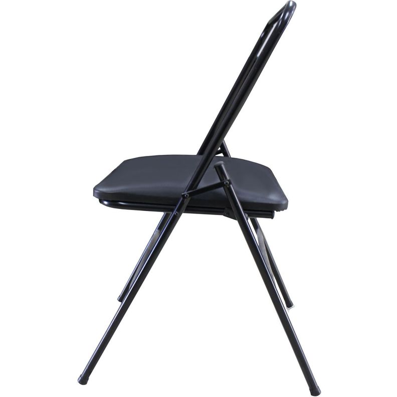 Silla yoga negro 80x47x42 cm-1