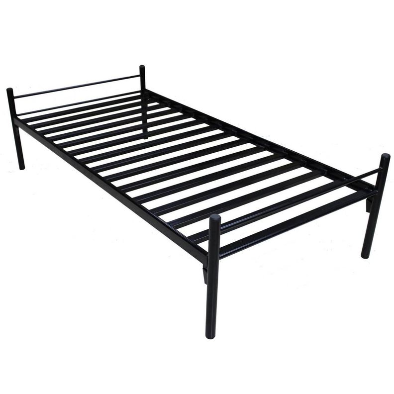 Cama metálica ponny para niños 1,5 plazas -0