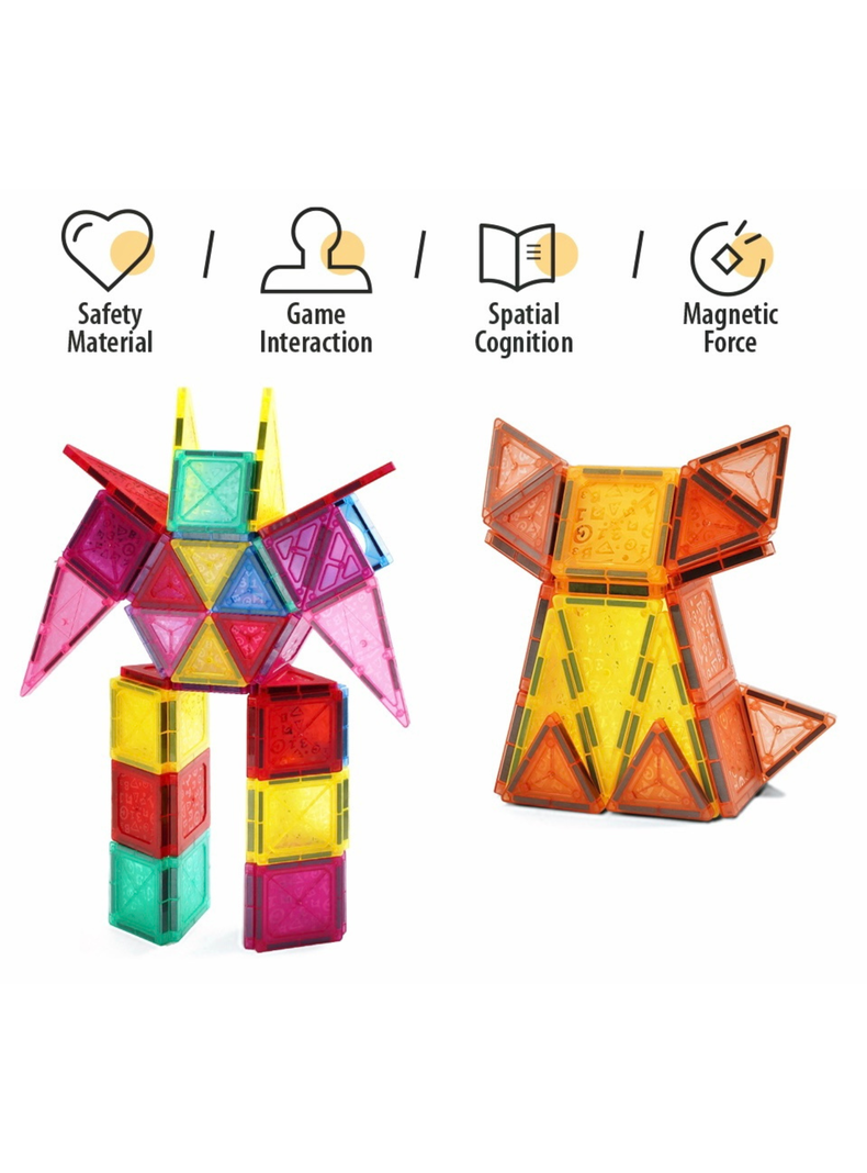 Bloques Magnéticos Juguetes 70 Pcs Para Niños-1
