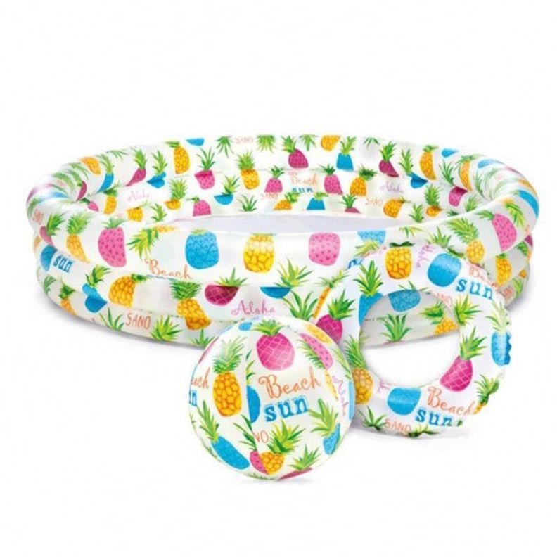 Piscina Inflable Infantil Intex Con Pelota Y Flotadores-0