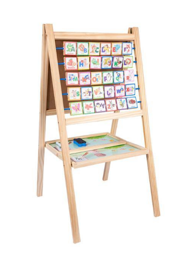 Pizarra Atril Magnética Multifunción Para Niños + Accesorios-2
