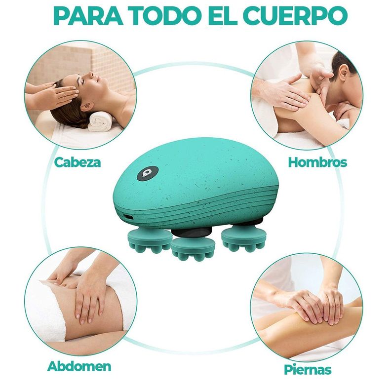 Scalp Spa Masajeador de Cuero Cabelludo. 3 Modos de Masaje-1