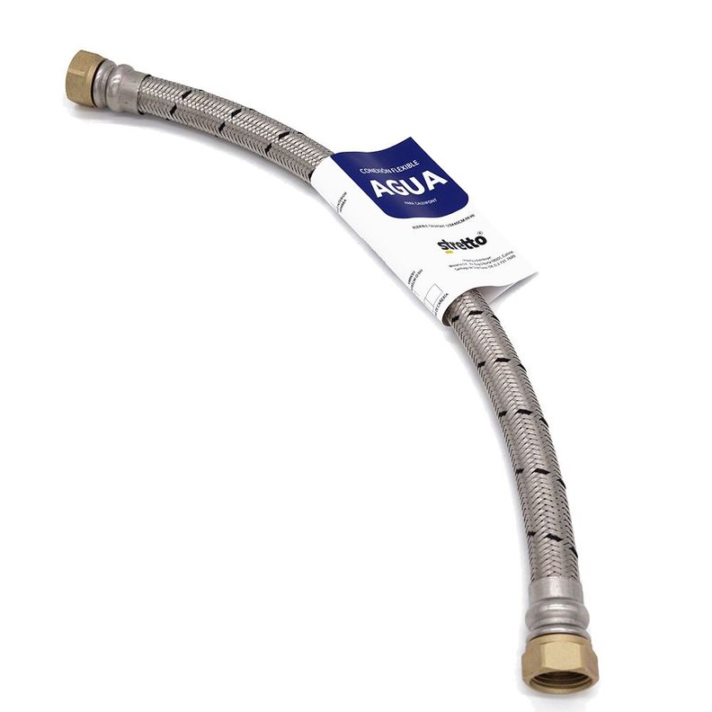 Flexible para Agua Cálefon Hi-Hi 1/2" 40 cm.-0