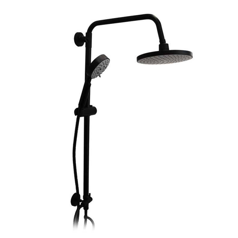 Columna de Ducha Venti Negro Mate-0