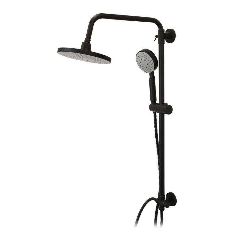 Columna de Ducha Venti Negro Mate-3