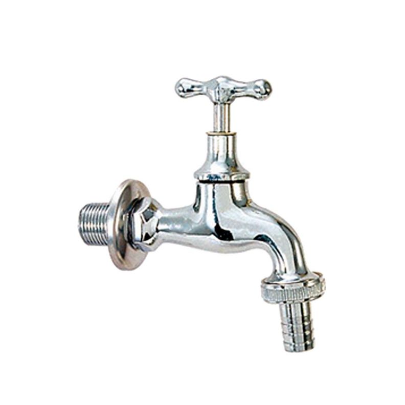 Llave Lavadora con Flange 1/2 x 3/4 MS hilo largo-0