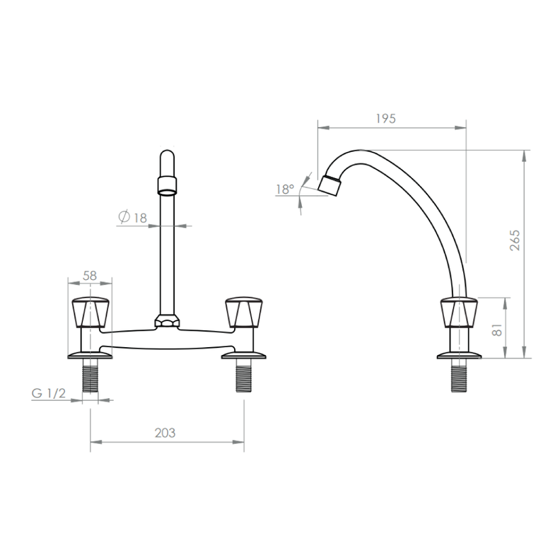 Combinacion Lavaplato 8" Miami-2