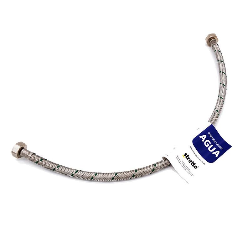 Flexible para Agua Metálico Hi-Hi 1/2 55cm.-0