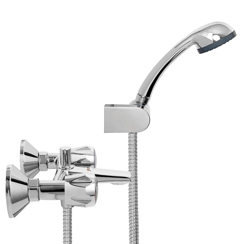 Combinación Tina Ducha Nuevo Cuerpo Mossini Metal-3