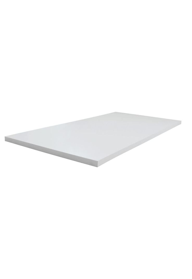 Cubierta MDF 80x46, Color Blanco,-0