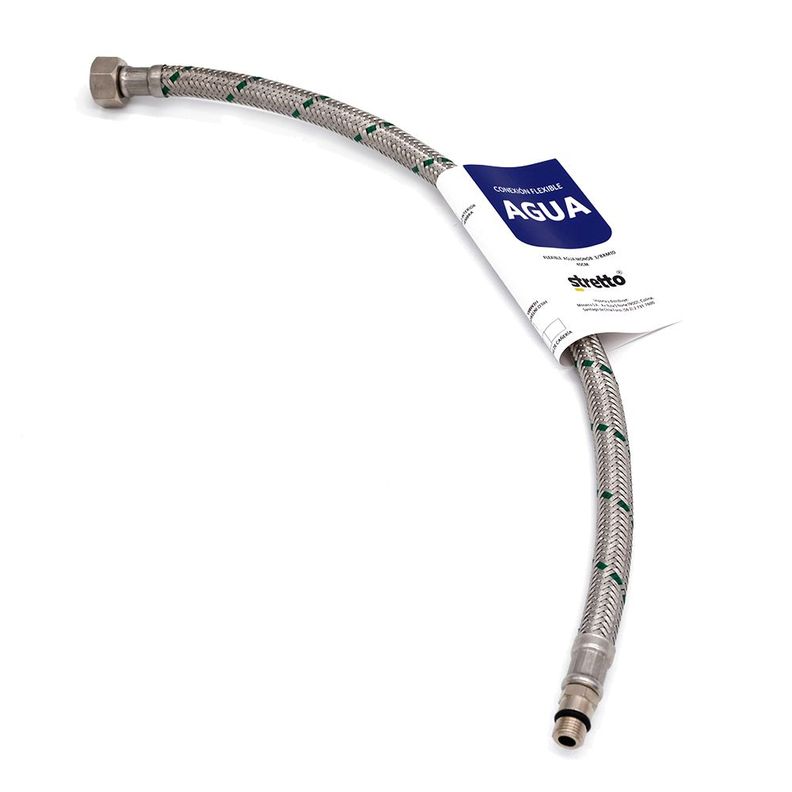 Flexible para Agua Metálico Monob Hi-Hi 3/8xM10 40cm-0