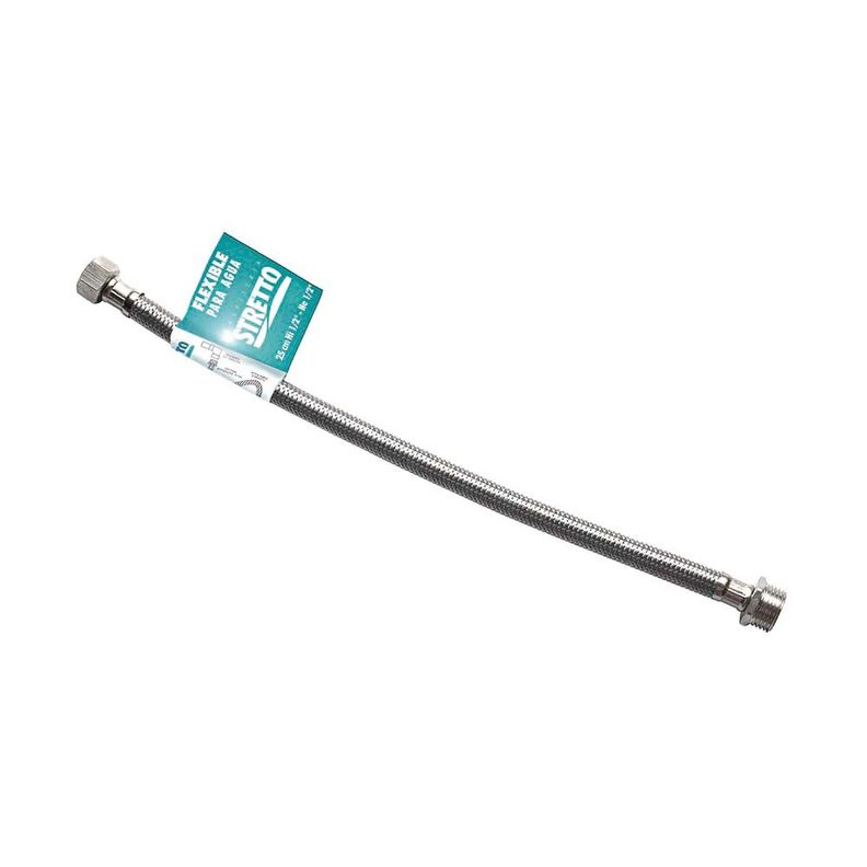 Flexible para Agua Metálico He-Hi 1/2 25cm-0