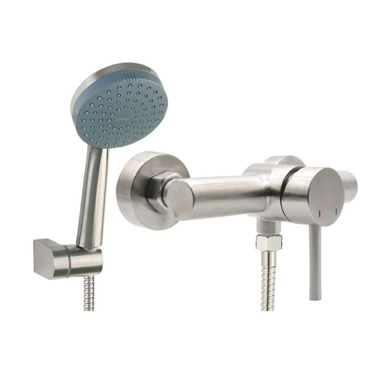 Pack Baño Inox | Columna + Griferías-2