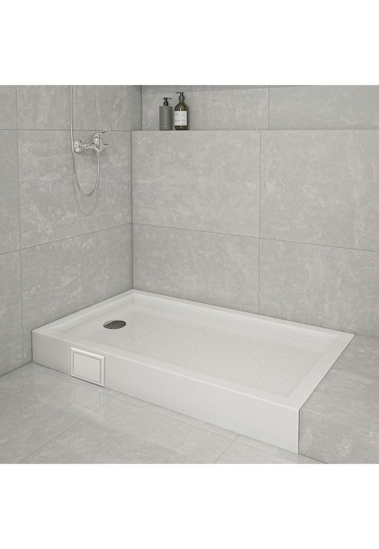 Receptáculo de Ducha con Desague 120x80x14 cm-1