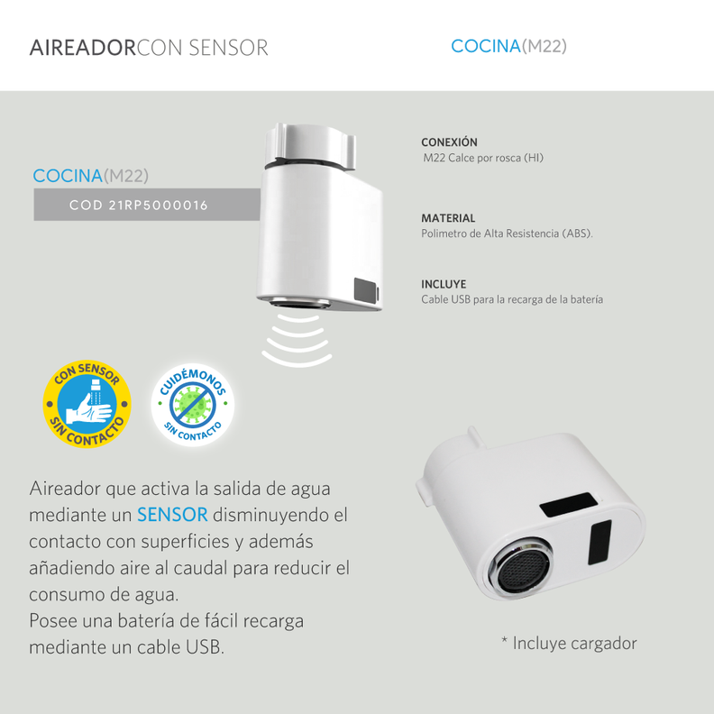 Aireador con sensor para cocina-3