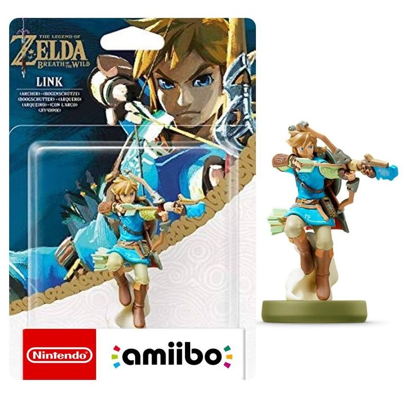 Amiibo Link Arquero Zelda Breath Of The Wild Nintendo-2